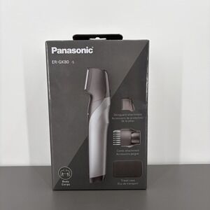 Panasonic ER-GK80-S Body Groomer Wet Dry Cordless Shaving Trimmer Black NEW